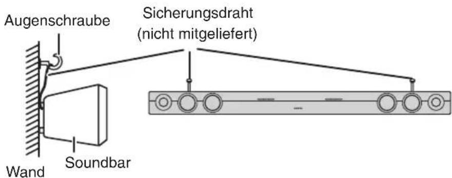 ONKYO SBT200 - Vermeiden des Herunterfallens - 3
