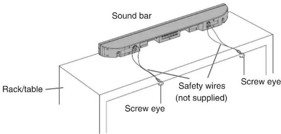 ONKYO SBT200 - Falling Prevention - 2
