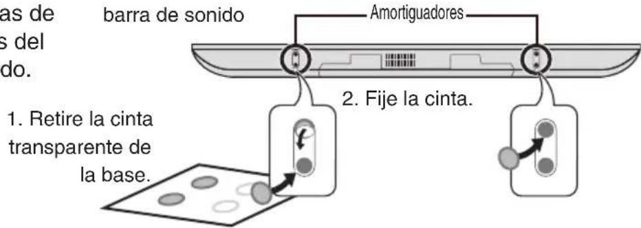 ONKYO SBT200 - Uso de la base suministrada - 1