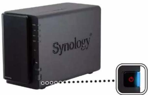 SYNOLOGY DiskStation DS214play - DiskStation 起動する - 2