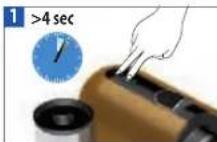 NESPRESSO UMat C50 - RESET TO FACTORY SETTINGS/ REINITIALISATION DES PARAMÉTRES DE RÉGLAGE EN USINE - 1