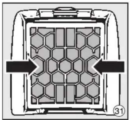 MIELE Swing H1 Electro EcoLine Plus - Griglia filtro - 31