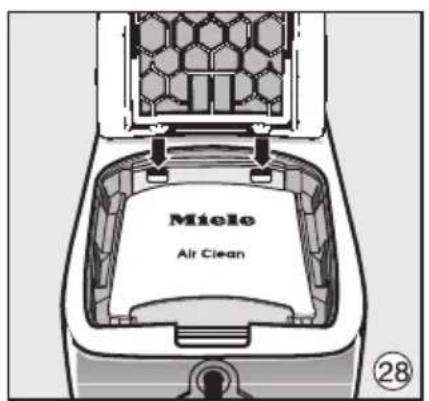 MIELE Swing H1 Electro EcoLine Plus - Griglia filtro - 28