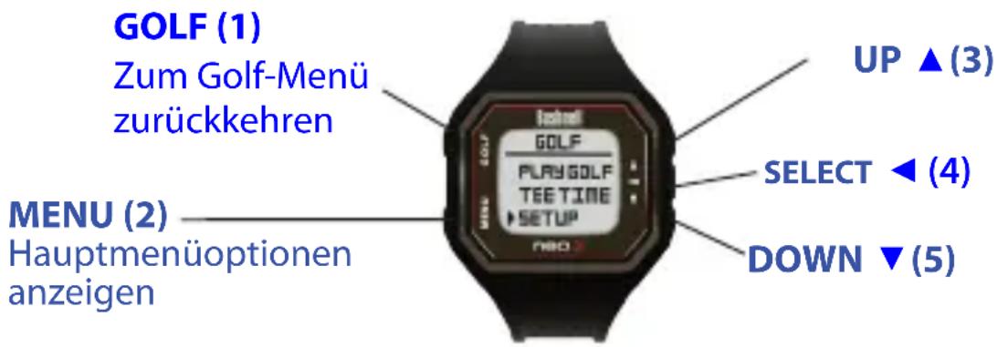 BUSHNELL Neo X - Tee Time (Startzeit) - 4