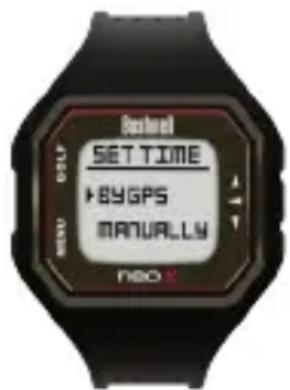 BUSHNELL Neo X - Zeit mit GPS einstellen - 2