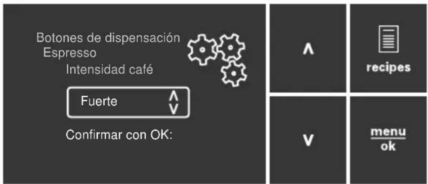 MELITTA Caffeo Varianza CSP - Navegar en el menú - 1