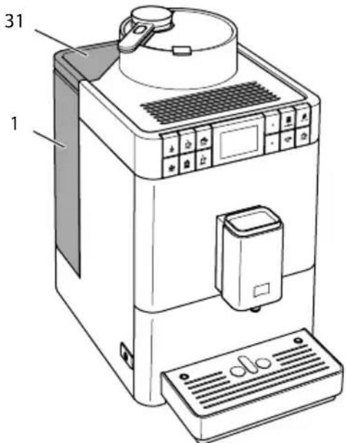 MELITTA Caffeo Varianza CSP - i Informasjon - 1