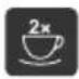 MELITTA Caffeo Varianza CSP - Příprava dvou nápojů současně - 1
