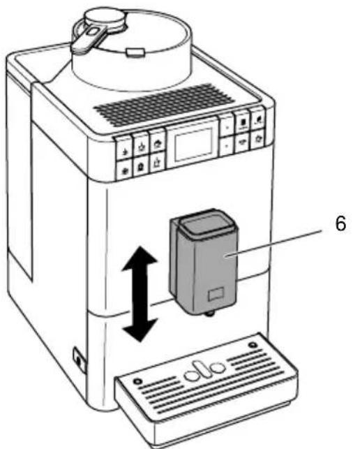 MELITTA Caffeo Varianza CSP - 调整咖啡出口高度 - 1