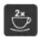 MELITTA Caffeo Varianza CSP - Tilberedning af to kopper samtidigt - 1