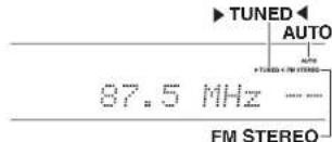 ONKYO HTRC630 - Écouter la radio AM/FM - 1