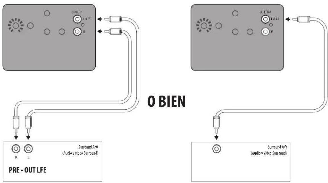 JAMO J 10 SUB - CONEXIONES Y CONTROLES - 1