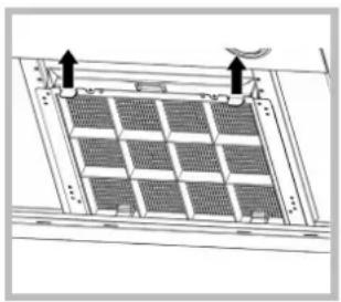 HOTPOINT HNB 9.5S CB X HA - Entretien du fi ltre à charbon (B) - 3