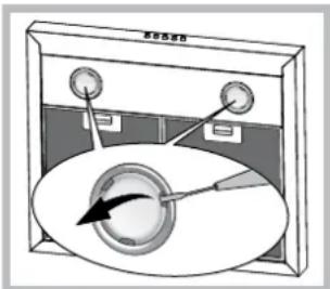 HOTPOINT HNB 9.8 ADI X HA - Replacing the bulbs - 1