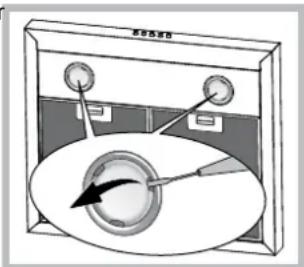 HOTPOINT HNB 9.8 ADI X HA - Ampullerin degistirilmesi - 1
