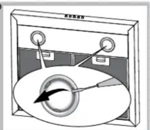 HOTPOINT HNB 9.8 ADI X HA - Substituição das lampadas - 1