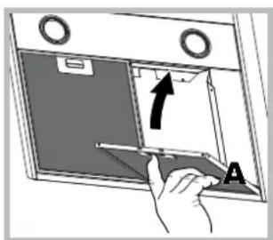 HOTPOINT HNB 9.8 ADI X HA - Onderhoud van de vetfi Itters (A) - 1