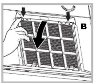 HOTPOINT HNB 9.8 ADI X HA - Konserwacja filtra wegrłowego (B) - 1