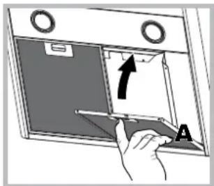 HOTPOINT HNB 9.8 ADI X HA - Manutenzione dei fi Itri antigrasso (A) - 1