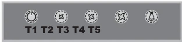 HOTPOINT HNB 9.8 ADI X HA - T1 ON/OFF silnika - 1