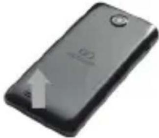 GOCLEVER QUANTUM 400 PLUS - Enlever la cache de la batterie etPTRer la batterie - 1