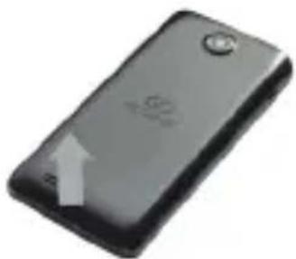 GOCLEVER QUANTUM 400 PLUS - Tagakaane ja aku eemaldamine - 1