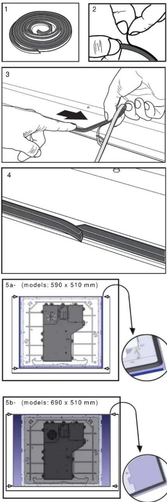 INDESIT VIB 744 C E - Fixation - 1