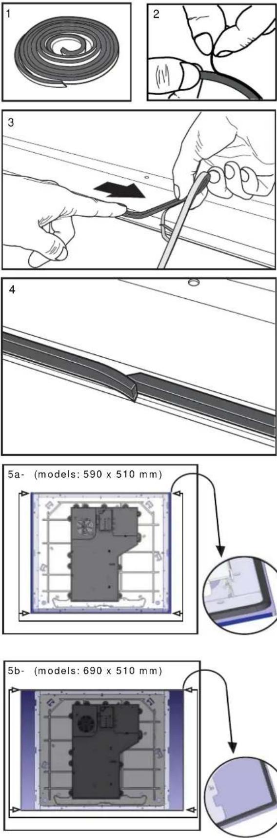 INDESIT VIB 744 C E - Bevestiging - 1