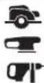 BOSCH GAS 25 L SFC - Simbolos del selector de发展模式 de operación - 2
