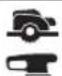 BOSCH GAS 25 L SFC - Isletim turi seme salterindeki semboller - 2
