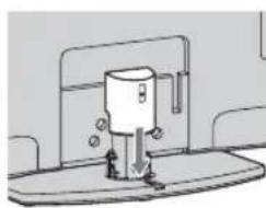 SONY Bravia KDL40EX719 - Připojení stolniho stojanu (kromě KDL-60EX705) - 1