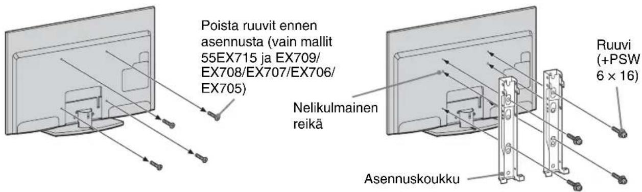 SONY Bravia KDL40EX719 - Sony-jalleenmyyyjille ja huoltolikkeille: - 1