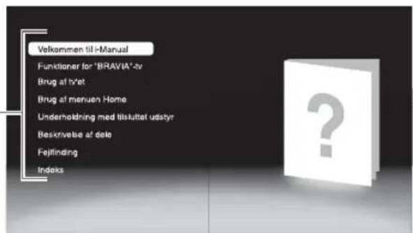 SONY Bravia KDL40EX719 - Brug i-Manual - 4