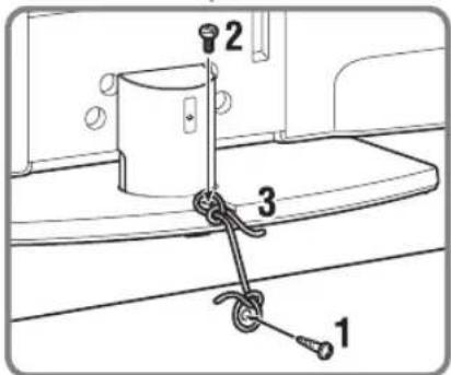 SONY Bravia KDL40EX719 - Zabzepečeni televizoru préd prevrácením - 2