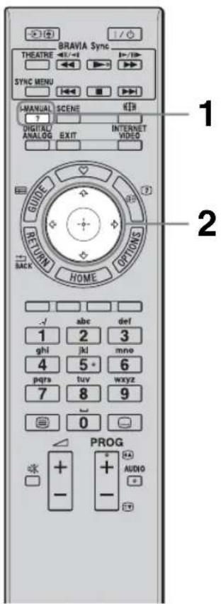 SONY Bravia KDL40EX717 - Anvanda i-Manual - 1