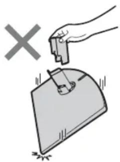 SONY Bravia KDL40EX716 - Démontage du support de table du téléviseur - 2