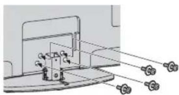 SONY Bravia KDL40EX716 - Mocowanie podstawy (nie dotyczy modelu KDL-60EX705) - 2
