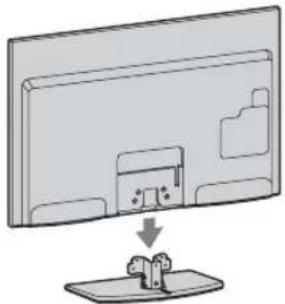 SONY Bravia KDL40EX716 - Připojení stolního stojanu (kromě KDL-60EX705) - 1