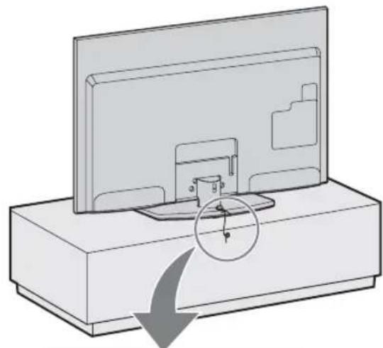 SONY Bravia KDL40EX716 - Undgå, at tv'et vælter - 1