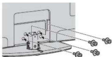 SONY Bravia KDL40EX716 - Připojení stolního stojanu (kromě KDL-60EX705) - 2