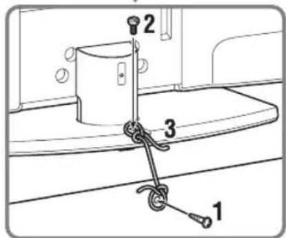 SONY Bravia KDL32EX715 - Protection du téléviseur contre les chutes - 2
