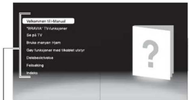 SONY Bravia KDL32EX715 - Bruke i-Manual - 4