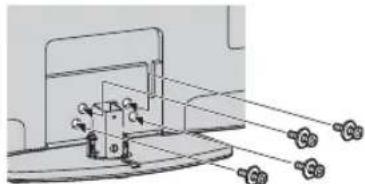 SONY Bravia KDL32EX715 - Fastgorelse af tv-fod (undtagen KDL-60EX705) - 2
