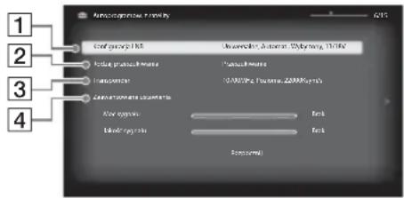 SONY Bravia KDL32EX715 - Przempowadzanie konfiguracje wstepnej - 4