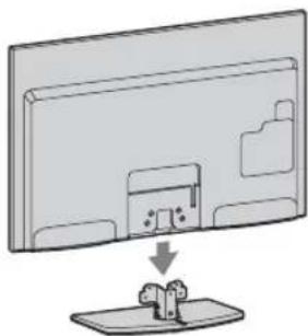 SONY Bravia KDL32EX715 - Připojení stolniho stojanu (kromě KDL-60EX705) - 1