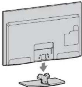 SONY Bravia KDL32EX715 - Montere bordstativet (unntatt KDL-60EX705) - 1