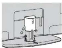 SONY Bravia KDL32EX715 - Montering av bordstativet (forutom KDL-60EX705) - 1