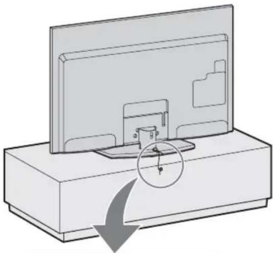 SONY Bravia KDL32EX715 - Undgå, at tv'et vælter - 1