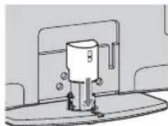 SONY Bravia KDL32EX715 - Fastgorelse af tv-fod (undtagen KDL-60EX705) - 1