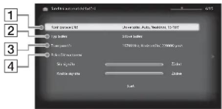SONY Bravia KDL32EX715 - Stiskněte na televizoru. - 3